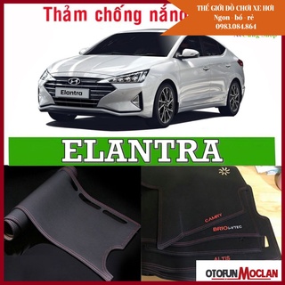 Thảm Taplo Da Carbon Xe Huydai Elantra Đời 2015-2019
