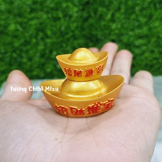 Kim nguyên bảo - thỏi vàng Thần Tài poly cao cấp
