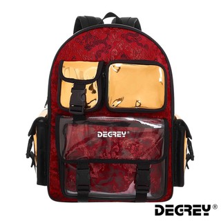 Balo Degrey Đỏ Backpack degrey Red phiên bản giới hạn tết thời trang đi học đi chơi