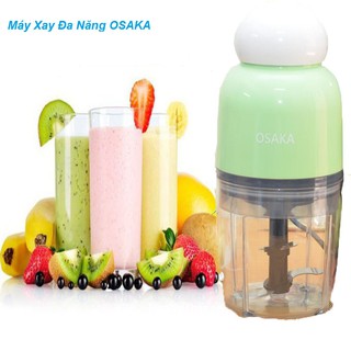 Máy Xay Cầm Tay Freeship Hiệu Osaka Nắp Tròn, Máy xay sinh tố, Xay Thịt, Rau, Củ, Qủa, Trái Cây Tiện Dụng