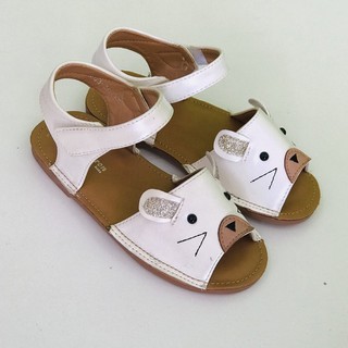 Giày sandal bé gái trắng 703_36 GG129 - JADINY