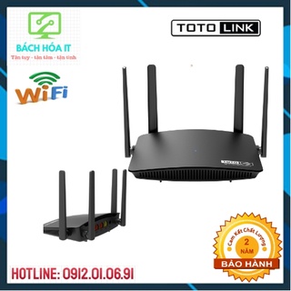Bộ Phát Wifi Totolink A720R Chuẩn AC1200Mbps 4 Râu, Totolink N350RT Chuẩn N300Mbps 2 Râu - Hàng Chính Hãng