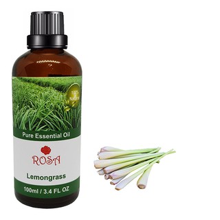 Tinh Dầu Sả Chanh thiên nhiên 100ml, xông thơm phòng thư giãn, ngâm tắm, lau sàn nhà, đuỗi muỗi, treo xe ô tô