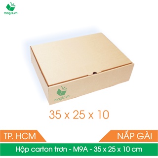 M9A - 35x25x10 cm - 25 Thùng hộp carton trơn đóng hàng