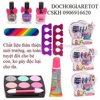 Đồ Chơi Trang Điểm Sơn Móng Tay Cho Bé không độc hại cho da bé  thiết kế đẹp mắt (có video ảnh thật)