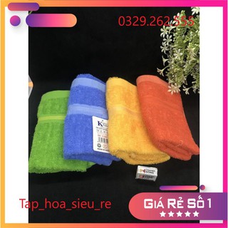 (Rẻ Vô địch) Sỉ 10 Khăn mặt KIA cao cấp vơi thành phần 100% Cotton tự nhiên - đủ mầu