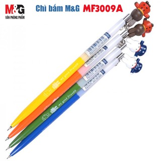 Bút chì bấm M&amp;G MF3009A có treo hình Thỏ 0.5mm
