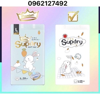 (HCM) Tã / Bỉm Quần supdry cao cấp size M64/ L58/ XL52/ XXL50