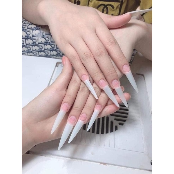 Móng tip nhọn siêu dài ( túi 500 móng ) - phụ kiện nail