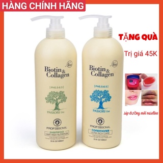 FreeShipCặp Dầu Gội Xả Biotin Collagen Trắng | Giảm Rụng Tóc,Phục Hồi Tóc Khô Xơ, Hư Tổn ⚜️Hàng Chính Hãng⚜️