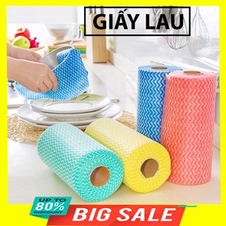 Giấy lau bát đĩa lau tay đa năng bằng vải không dệt