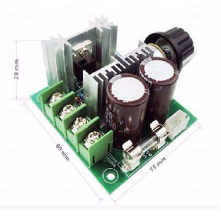 PWM DC điều khiển tốc độ động cơ (PWM 12-40VDC/10A)