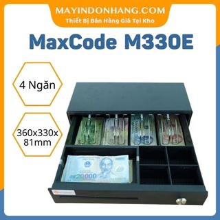 Két đựng tiền siêu thị 4 ngăn M330 Bằng Sắt Siêu Cứng và Bền