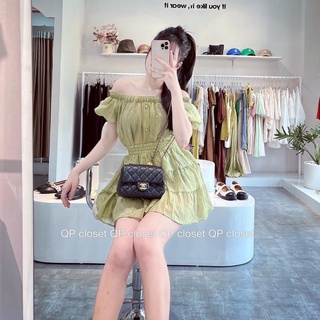 [ 𝐅𝐑𝐄𝐄 𝐒𝐇𝐈𝐏 ] SET BỘ TRỄ VAI TƠ XƯỚC PHỐI REN