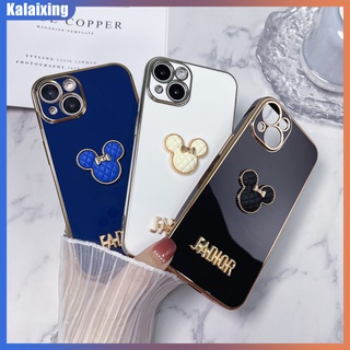 Ốp Điện Thoại Dẻo Tráng Gương Lấp Lánh Sang Trọng Cho iPhone 14Plus 14 Pro Max 13Pro 12 ProMax 11Pro Xs Max Xr X Xs