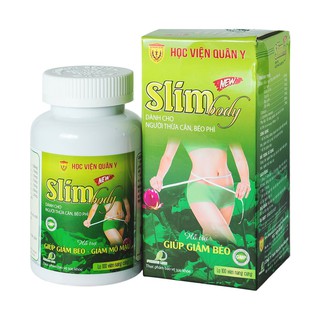Giảm cân Slim Body New Học Viện Quân Y 100 viên