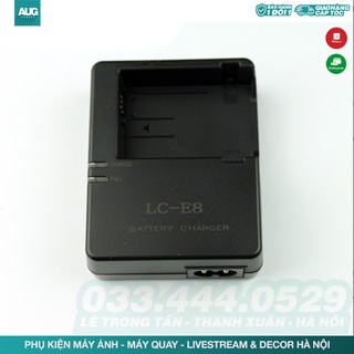 Bộ sạc pin LC-E8 cho máy ảnh Canon EOS 550d 600d 700d T2I T3I 650D - AUG Camera &amp; Decor Hà Nội