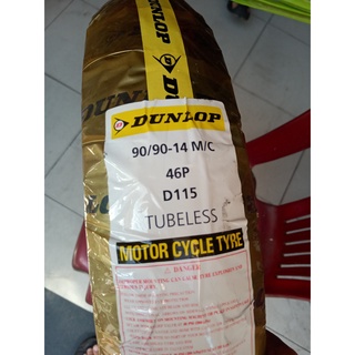 Vỏ xe Dunlop D115 90/90-14 Air Blade, Click Thái, Vario 150