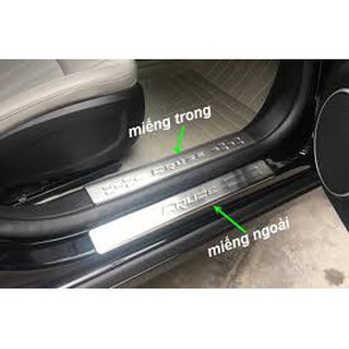 Bộ ốp bậc trong và ngoài xe CRUZE 2009-2018 (mẫu inox)