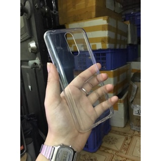 Ốp lưng Silicon trong suốt Xiaomi Mi8