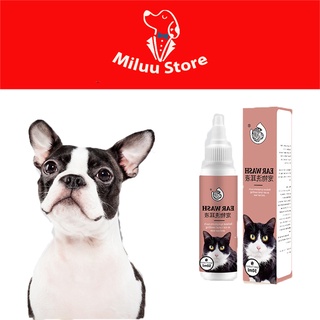 [Mã PET50K giảm Giảm 10% - Tối đa 50K đơn từ 250K] Nước Rửa Tai Cho Chó Mèo, làm sạch giữ vệ sinh vùng tai cho thú cưng