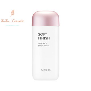HÀNG CHUẨN AUTH  Kem chống nắng Missha All Around Safe Block Sun Milk - Nắp Tím