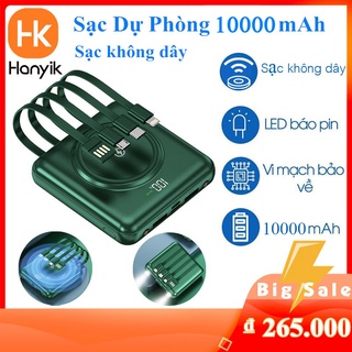Sạc Dự Phòng 10000mah Sạc Dự Phòng Iphone Pin Pin Dự Phòng 10000mah Sạc Không Dây xạc dự phòng 10000mah