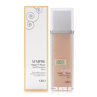 Kem nền Geo Sempre Happy &amp; Please Liquid Foundation #21 Natural Beige