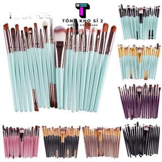 PVN17586 Set 20 cọ trang điểm chuyên nghiệp và thời trang T2