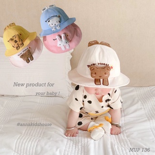 MUP 136 : Mũ vành hình con hổ cho bé vòng đầu 46-48cm ( 6m - 2t )