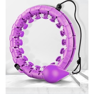 Vòng Lắc Eo Thông Minh Hula Hoop Giảm Mỡ Kết Hợp Massage Bụng Giảm Béo Hiệu Quả Chất Liệu Nhựa ABS Siêu Bền