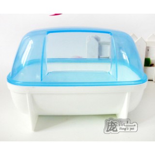 Nhà tắm cát bằng nhựa lớn cho hamster