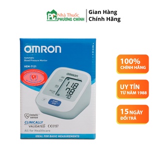 Máy Đo Huyết Áp Omron Hem 7121 Chính Hãng - Dễ Sử Dụng, Kết Quả Chính Xác, Công Nghệ Tiên Tiến Nhất