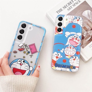 Ốp Điện Thoại Mềm Chống Sốc Hình Doraemon Dễ Thương Cho Samsung S10 S20 S21 S22 Note 10 Plus 20 Ultra S20 FE S21 FE 5G