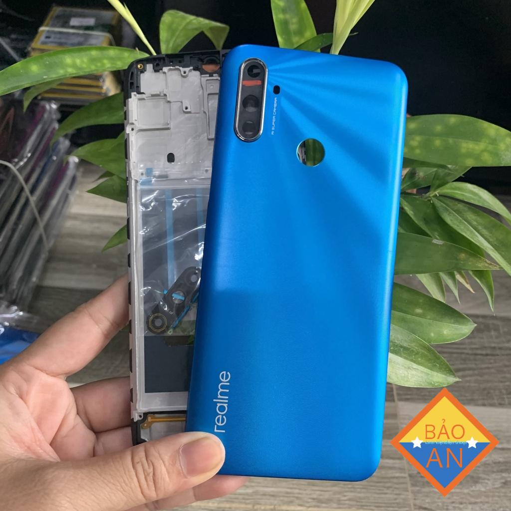 bộ vỏ redmi c3 gồn khung xương và lưng
