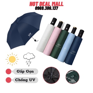 dù che mưa, dù đóng mở tự động 2 lớp chống tia UV, che mưa đi nắng phiên bản cao cấp, Chống thấm , Chống hấp thụ nhiệt