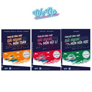 [Mã LIFEMALL995 giảm 10% đơn 99K] Sách-Combo khối A- Giải nhanh Toán+Lí+Hóa