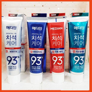 Kem đánh răng MEDIAN 93% [FREE SHIP_CHUẨN AUTH] Hàn Quốc 120G