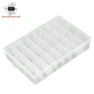 Hộp đựng linh kiện 24 ngăn 190.125.35mm