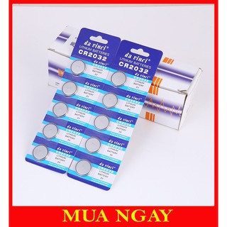 Pin đồng hồ cúc áo LR44 AG13 LR41 AG3 CR2032 loại tốt: 10 viên