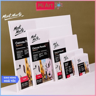 Tấm Canvas Panels Mont Marte CMPL - Canvas Vẽ Tranh, Toan Vẽ Tranh