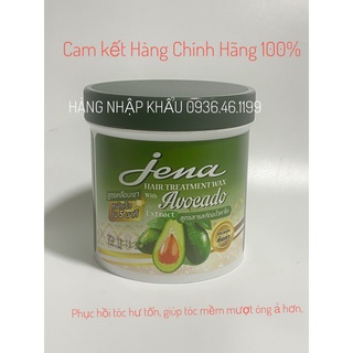 Kem ủ tóc siêu mượt, phục hồi tóc hư tổn bơ già Jena 500ml Thái Lan
