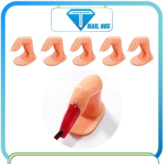 Ngón tay giả học làm nail tập làm mẫu sơn móng tay