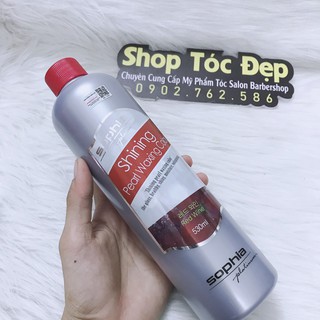 Thuốc nhuộm phủ mịn (bóng) Sophia RED WINE: ĐỎ TÍM RƯỢU VANG 530ml