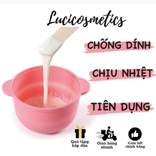 Chén silicon nấu sáp wax lông cao cấp tiện lợi , dễ sử dụng , nhỏ gọn và bền , lucicosmetic.vn