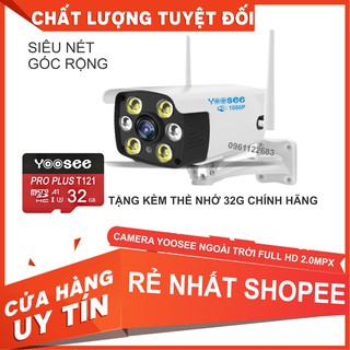 Camera YooSee ngoài trời Siêu nét 2.0mpx FullHD W26S - Góc rộng