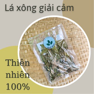 Lá xông thảo dược giải cảm, xông hơi toàn thân - Gói 100g gồm 9 loại thảo dược - Hút chân không