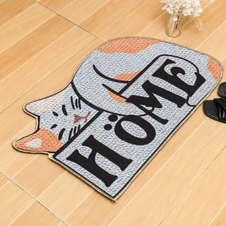 Thảm Lau Chân Hình Thú 3D - Thảm Chùi Chân Hình Con Vật Ngộ Nghĩnh Chất Liệu Bali kích cỡ 50x70cm