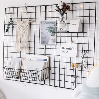 TẶNG ĐINH TREO  LƯỚI SẮT / THÉP TĨNH ĐIỆN DECOR NHÀ CỬA, TRANG TRÍ PHÒNG NGỦ, TREO HÌNH ẢNH SIÊU XINH ĐỦ KÍCH THƯỚC