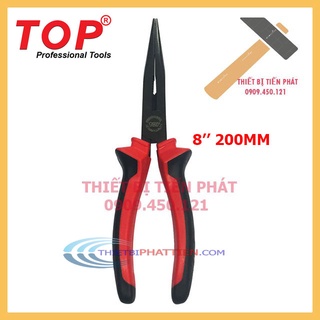 Kềm Nhọn, Kìm Nhọn Đủ Loại 6'' (160mm), 8'' (200mm) Cán Đỏ Đen TOP Mã LON (Chính Hãng)